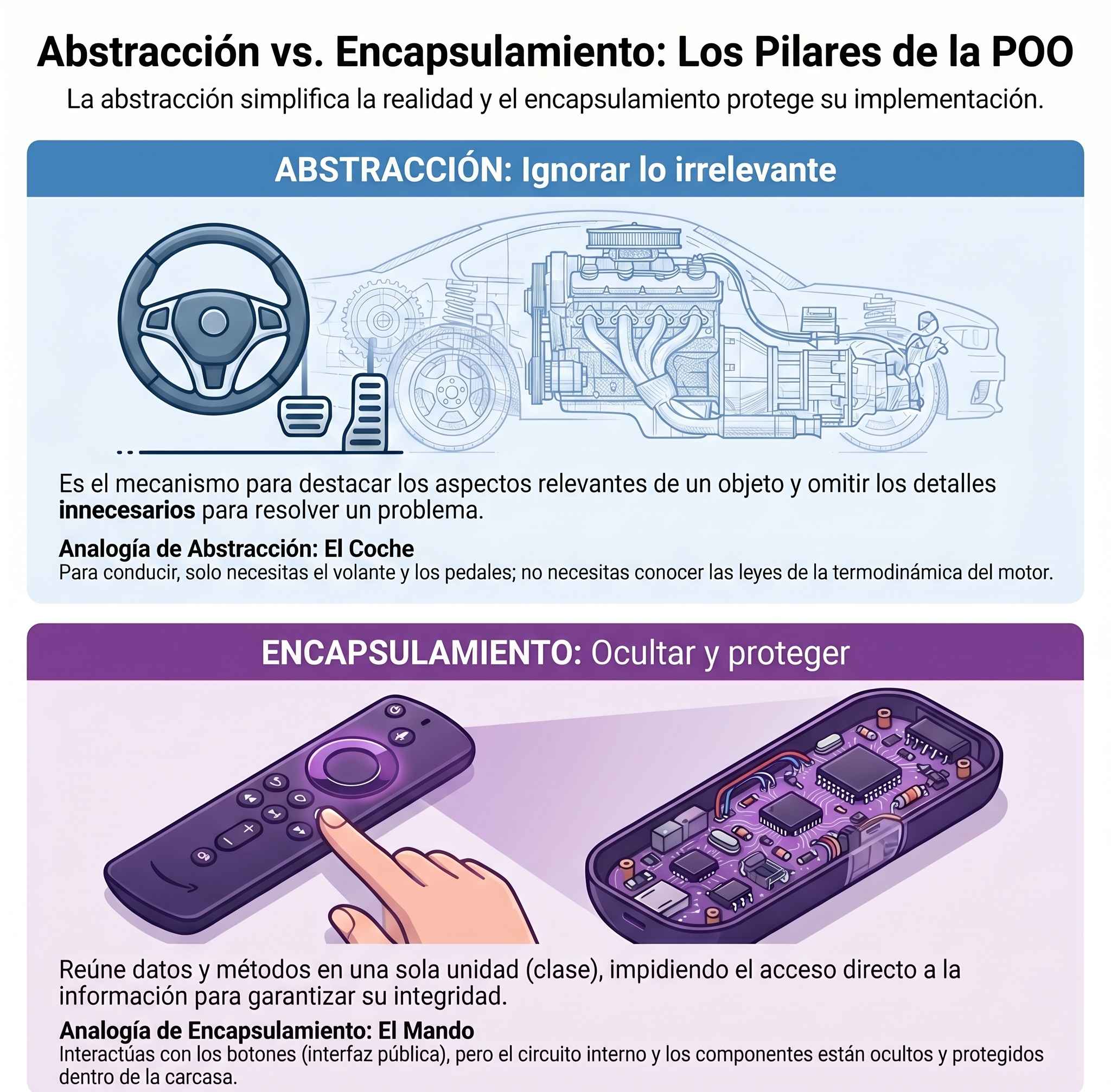 Abstracción y Encapsulamiento